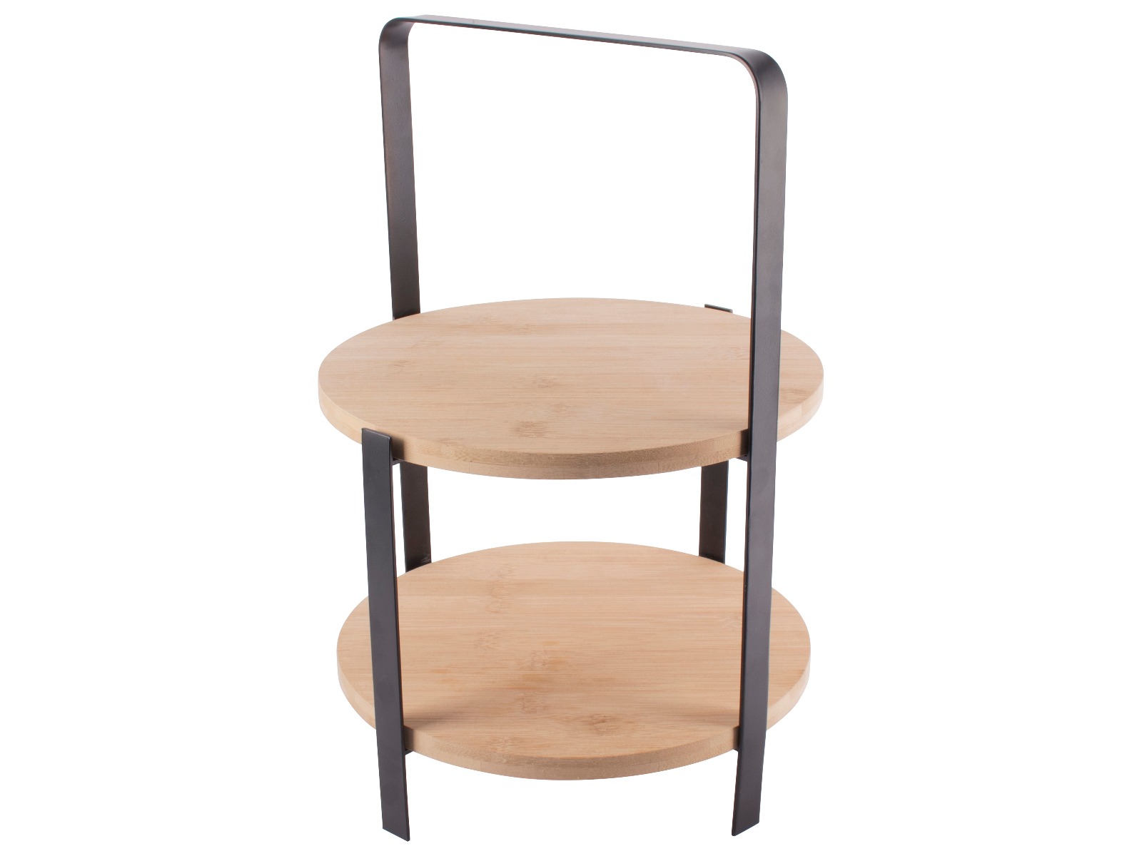 Etagère bamboe hout ø29x39cm