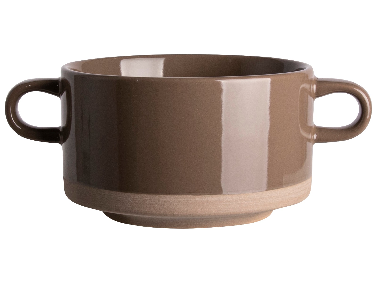 Soepkom 450ml grijs