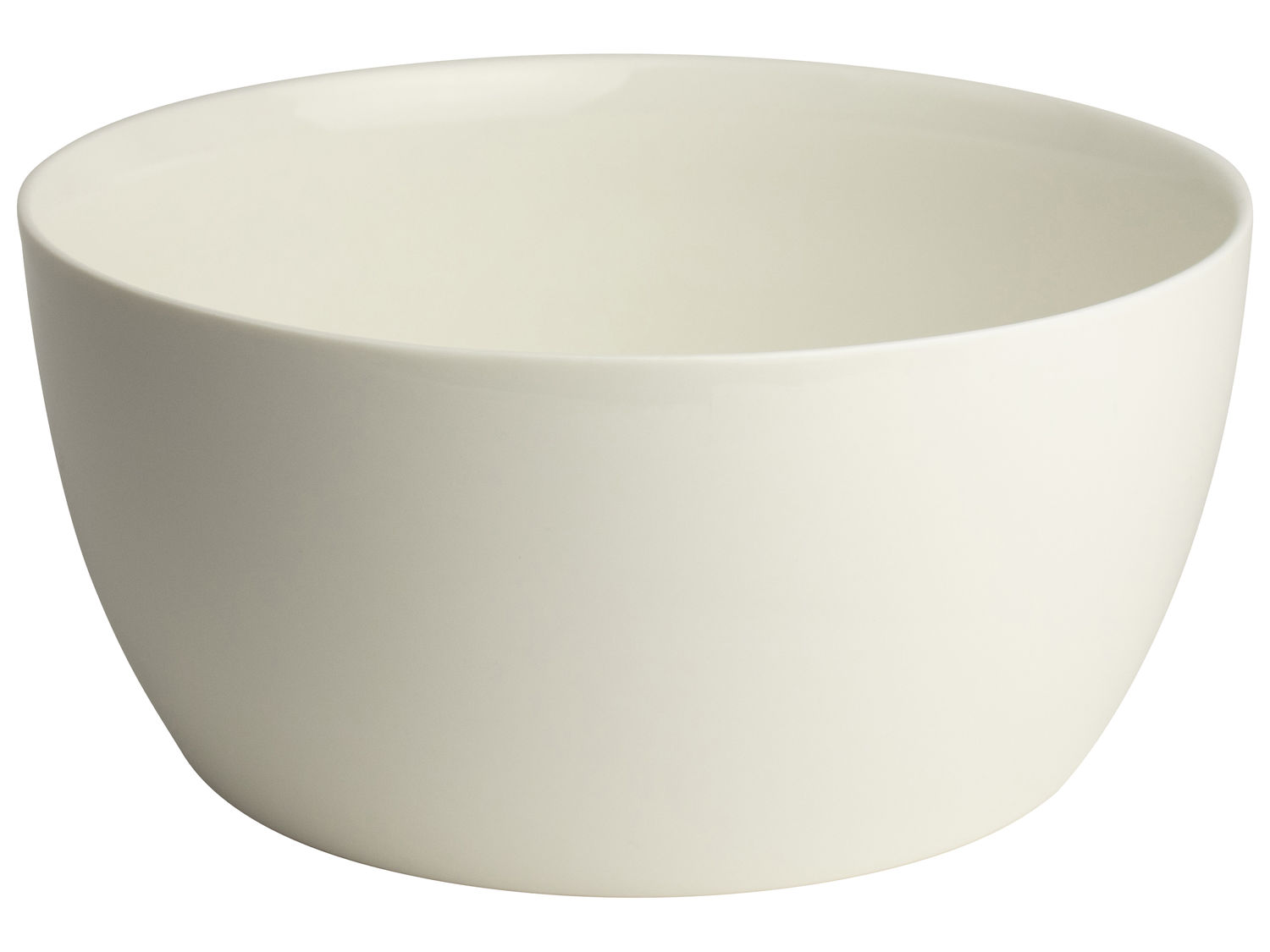 Schaal ø21x10cm Wit