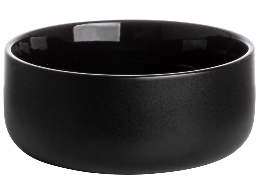 Azur Kom ø13x5cm Zwart - Table Tales