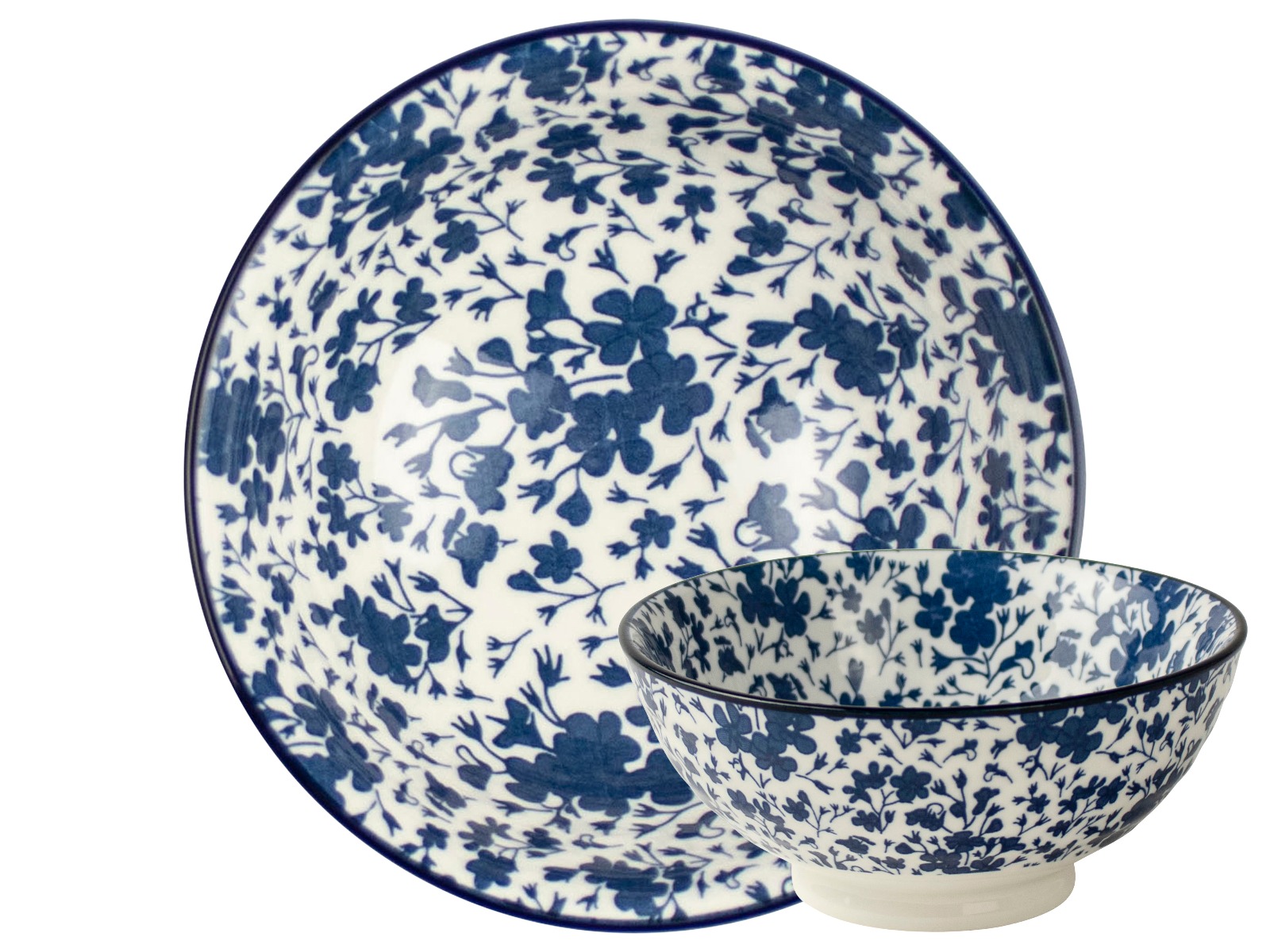 Schaaltje rond Floral ø10cm - Out of the Blue
