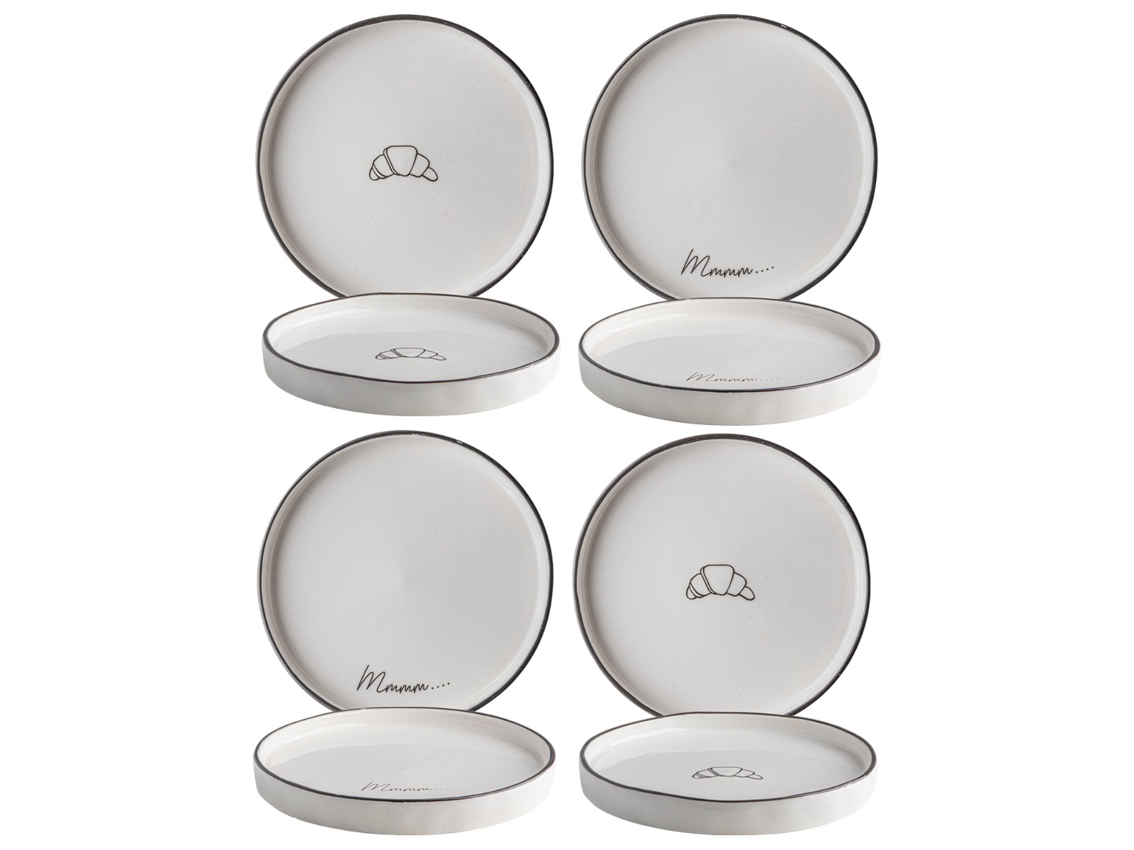Enjoyables - Bord Ø 15,5 cm - set 4 stuks
