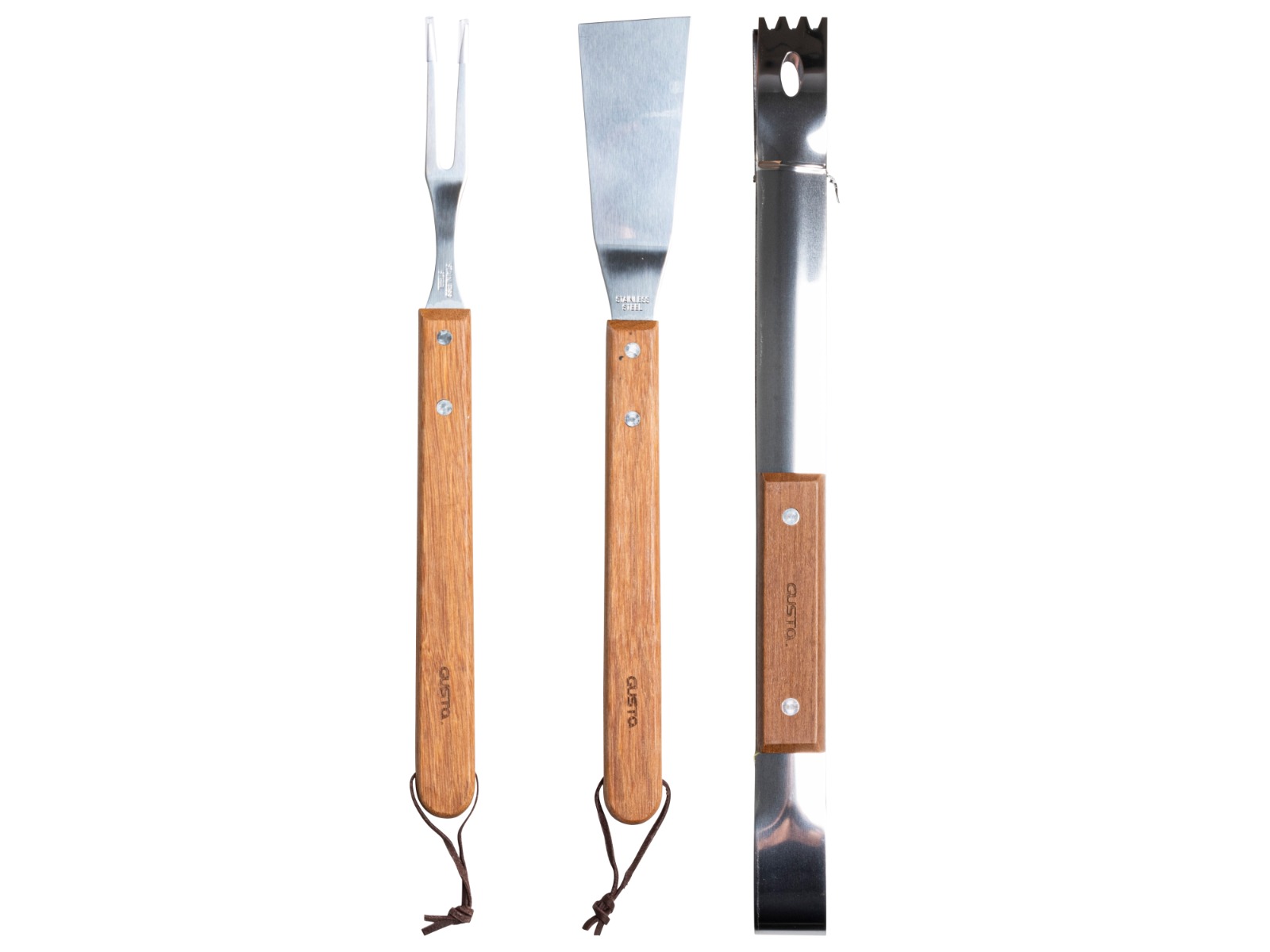  BBQ Tools in opbergtas - set 3 stuks