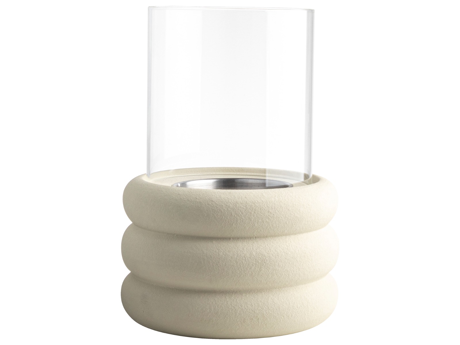 Bio Brander - Ribbel offwhite ø15 cm 	
