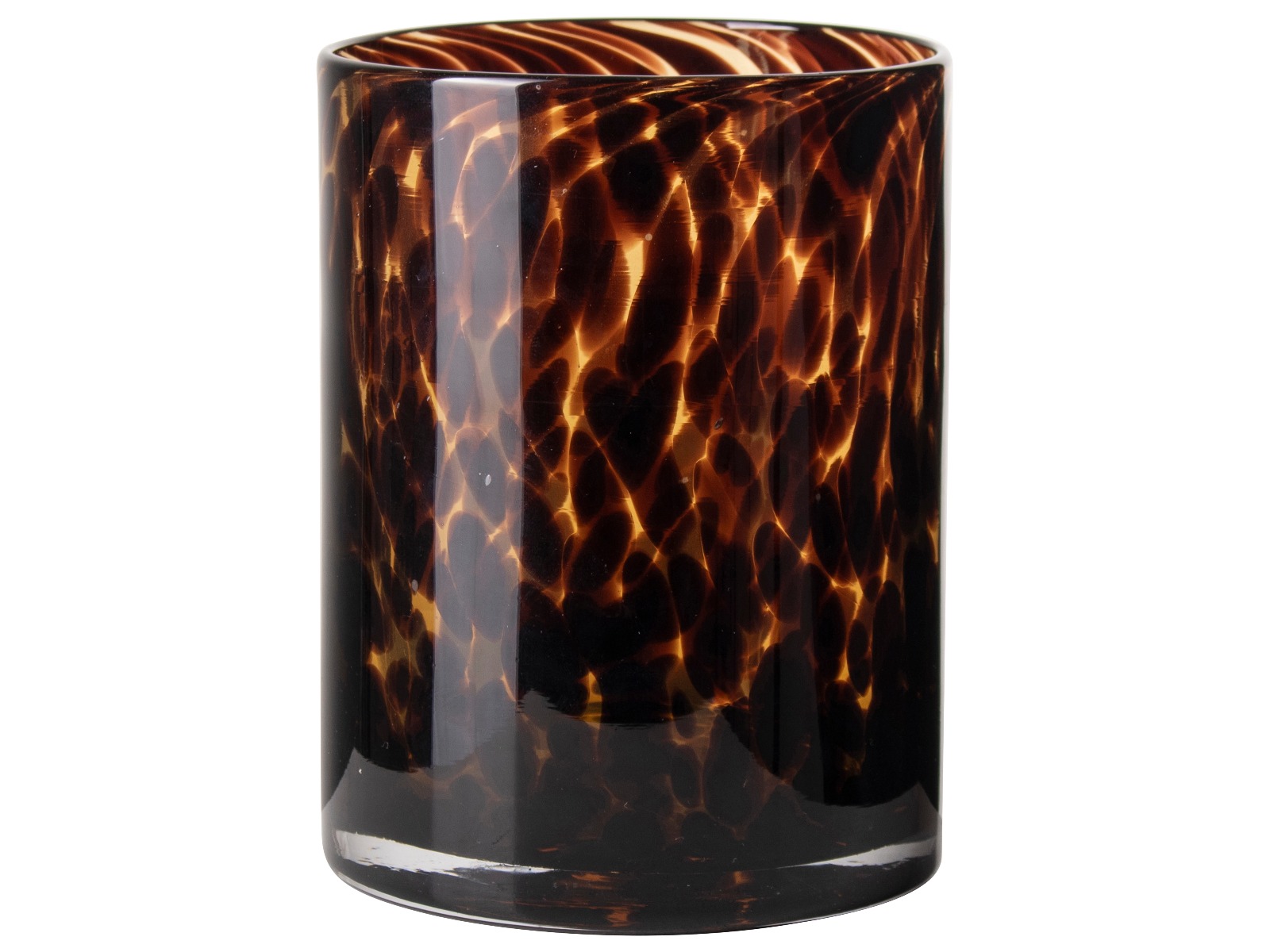 Theelichthouder panter ø12x16cm