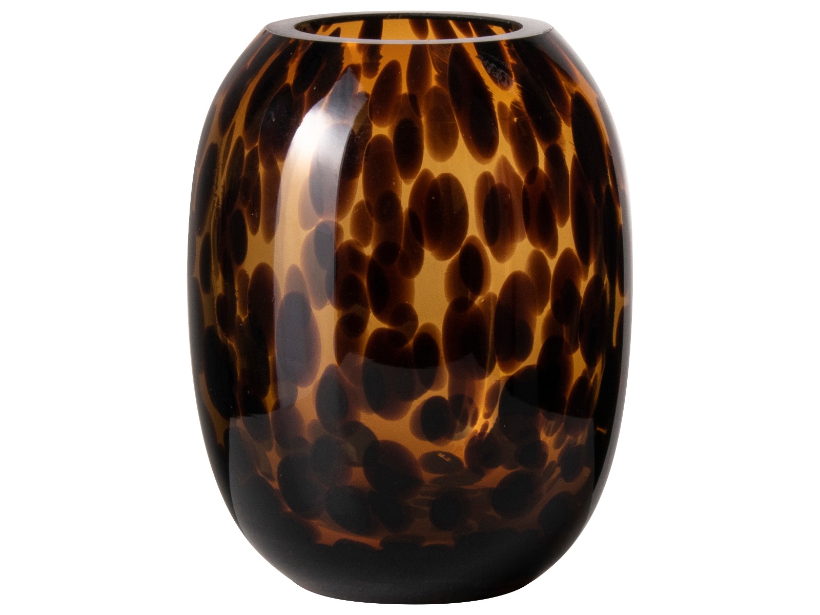Theelichthouder panter ø10x17cm