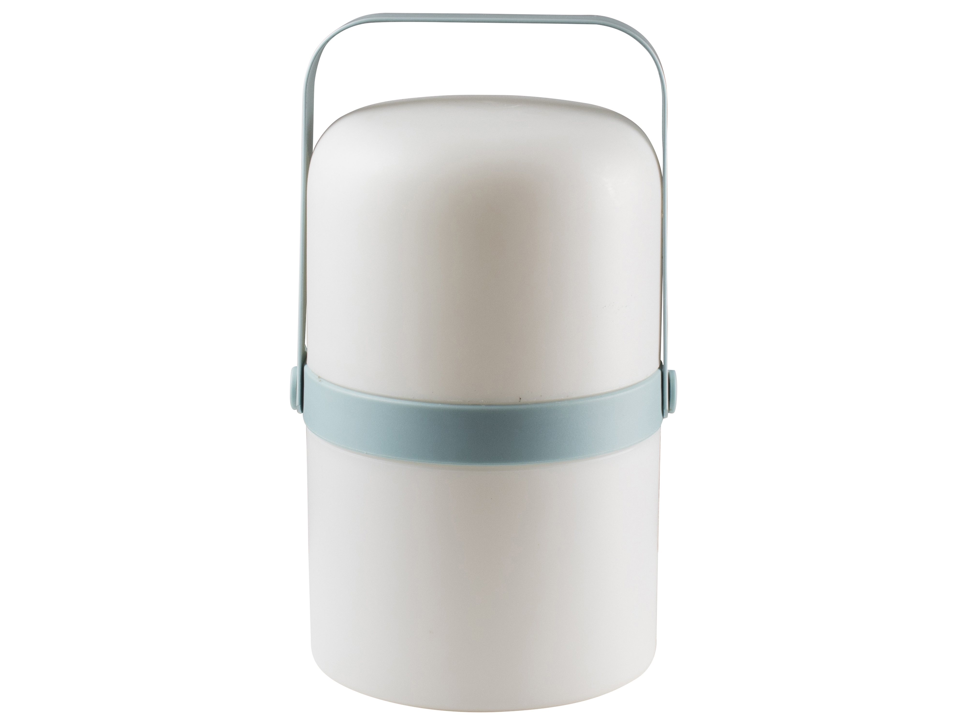 Lantaarn LED ø14x25,4cm blauw