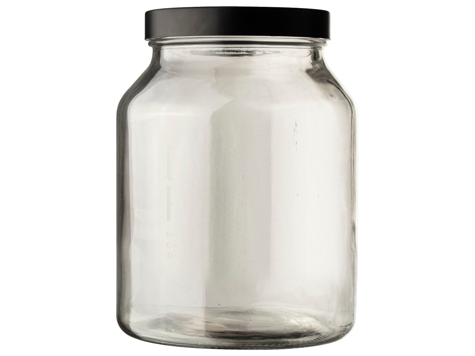 Voorraadpot glas 2L