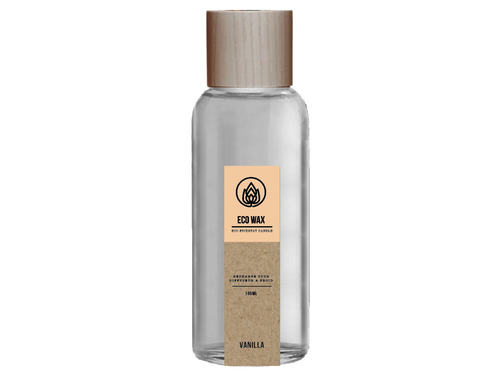 Navulling vanille 100ml eco