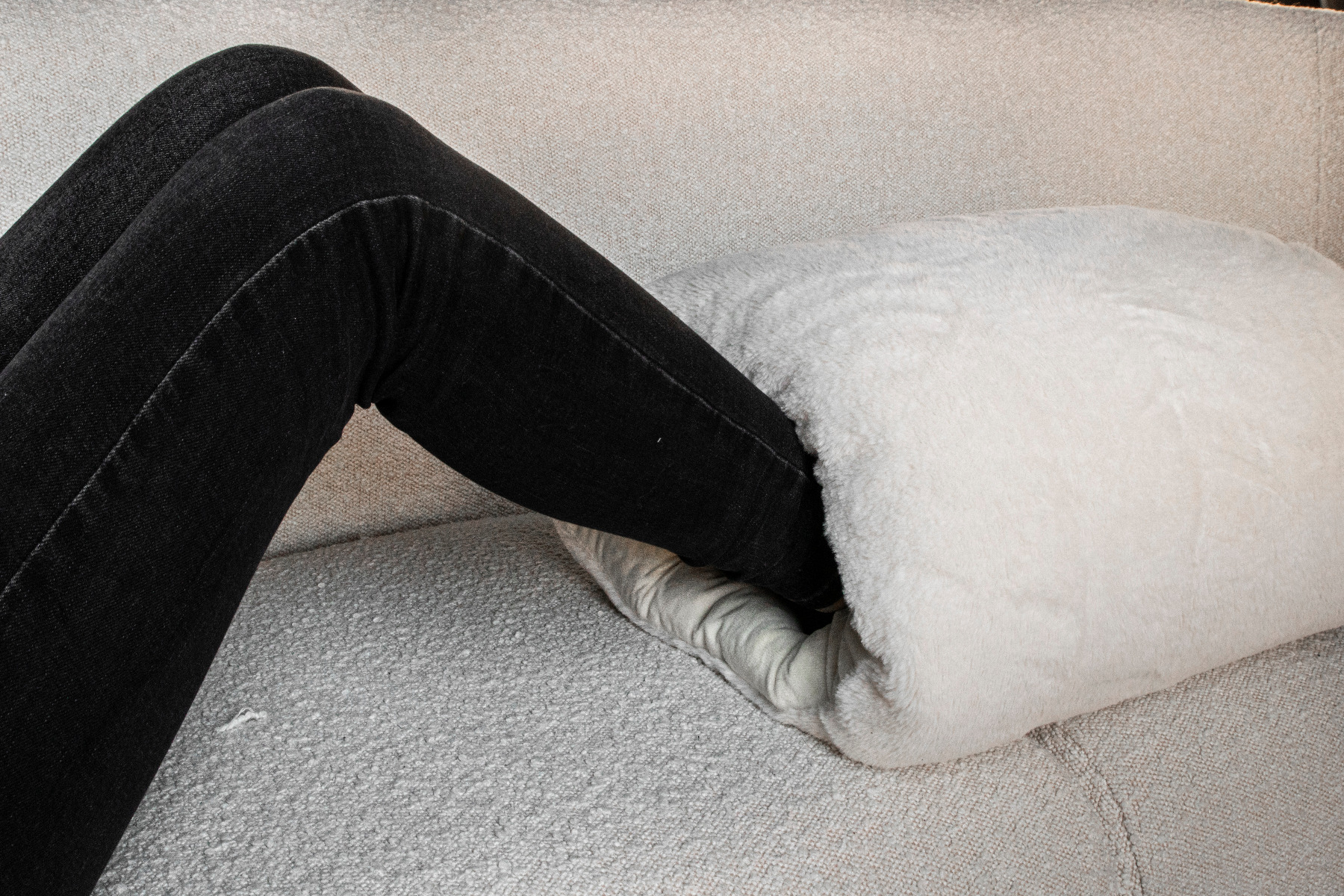 Multi kussen - Wrap offwhite 45 x 90 cm